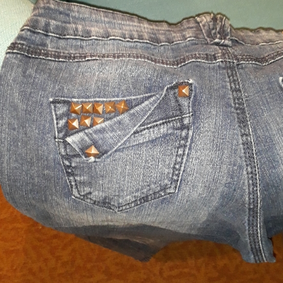 ✔Denim Destress Wash Jeans - Picture 7 of 16